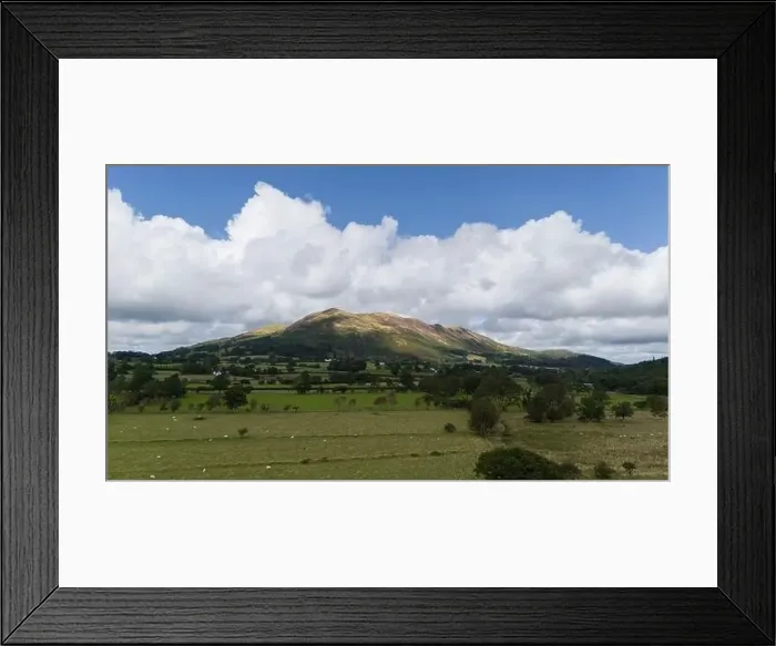 Framed Print : Drone Aerial Footage of Crummock Water around Buttermere in the Lake District using a DJI mini 4 pro