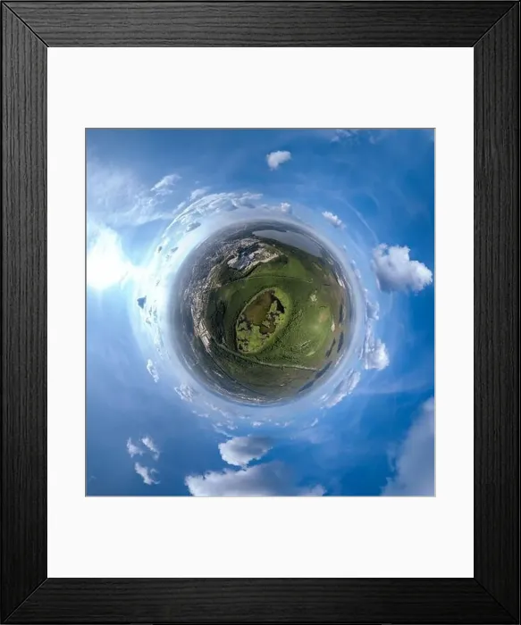 Framed Print : Big lake system in bright sun light Framed Print : Big lake system in bright sun light