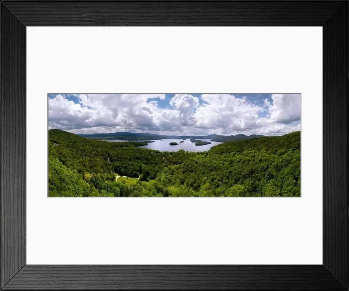 Framed Print : Aerial wide panoramic view of Blue Mountain Framed Print : Aerial wide panoramic view of Blue Mountain