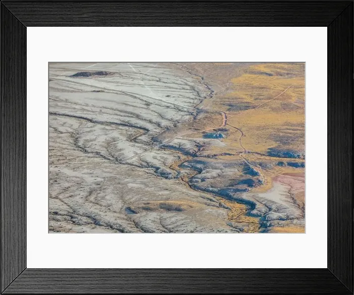 Framed Print : Aerial view on the landscape around the Arches National Park, Utah Framed Print : Aerial view on the landscape around the Arches National Park, Utah