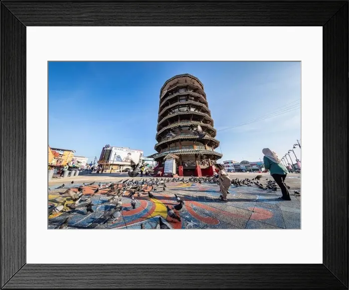 Framed Print : Leaning tower at Teluk Intan, Perak Malaysia Framed Print : Leaning tower at Teluk Intan, Perak Malaysia