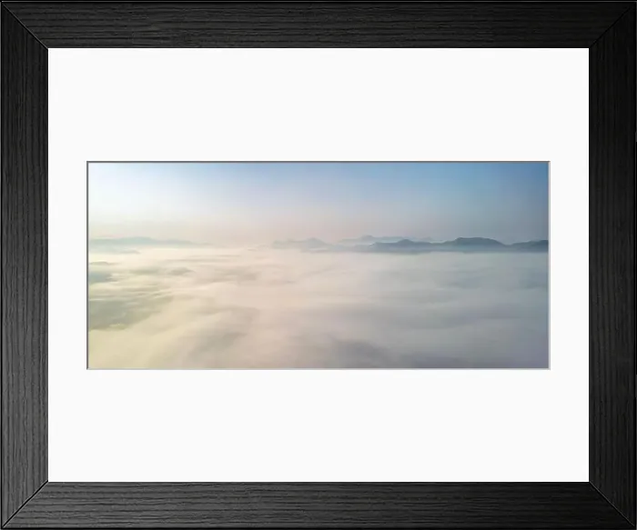 Framed Print : Aerial view of Apuseni Mountains in Romania Framed Print : Aerial view of Apuseni Mountains in Romania