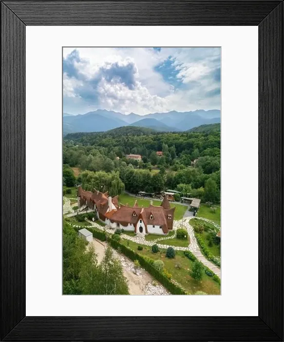 Framed Print : Clay castel in Romania Framed Print : Clay castel in Romania