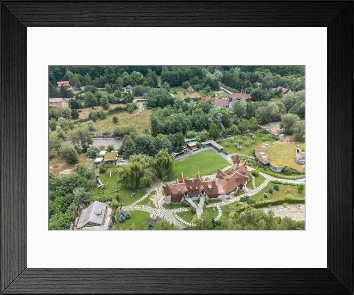 Framed Print : Clay castel in Romania Framed Print : Clay castel in Romania