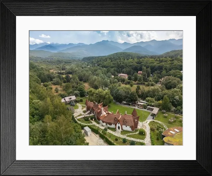 Framed Print : Clay castel in Romania Framed Print : Clay castel in Romania