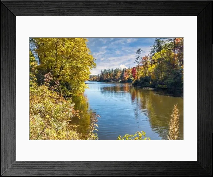 Framed Print : The Cullasaja River Framed Print : The Cullasaja River
