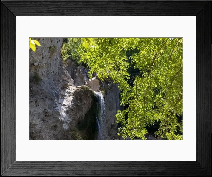 Framed Print : Aerial view of of Ilıca Waterfall in Küre Mountains National Park, Turkey Framed Print : Aerial view of of Ilıca Waterfall in Küre Mountains National Park, Turkey