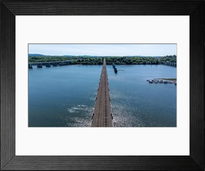 Framed Print : Late summer, early fall aerial Framed Print : Late summer, early fall aerial
