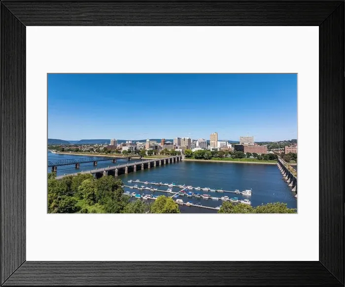 Framed Print : Late summer, early fall aerial Framed Print : Late summer, early fall aerial