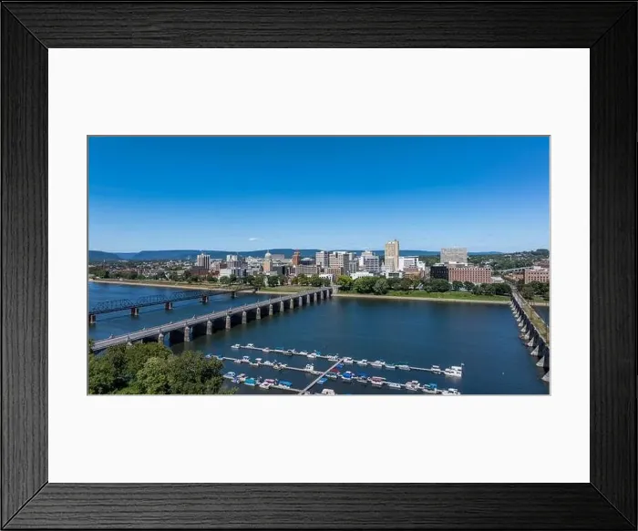 Framed Print : Late summer, early fall aerial Framed Print : Late summer, early fall aerial