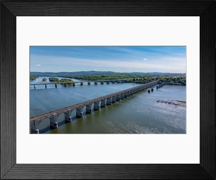Framed Print : Late summer, early fall aerial Framed Print : Late summer, early fall aerial