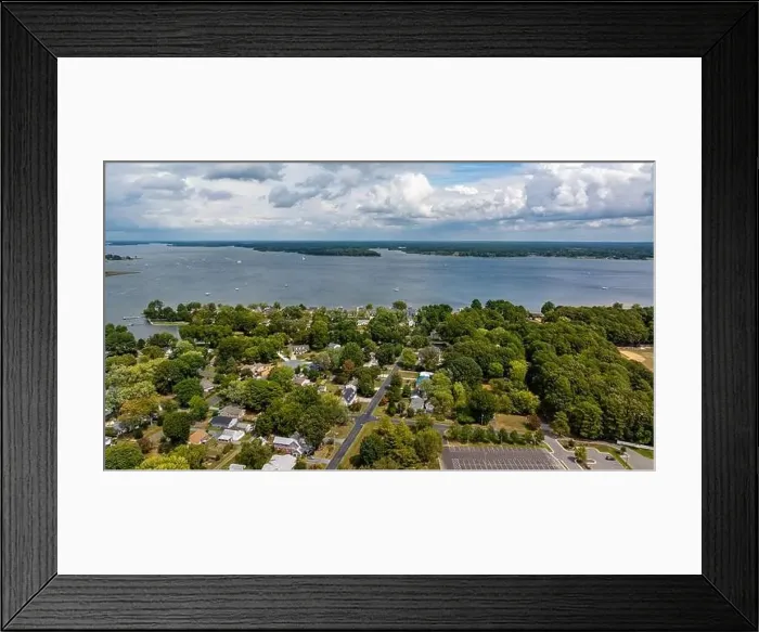 Framed Print : Late summer, early fall aerial Framed Print : Late summer, early fall aerial
