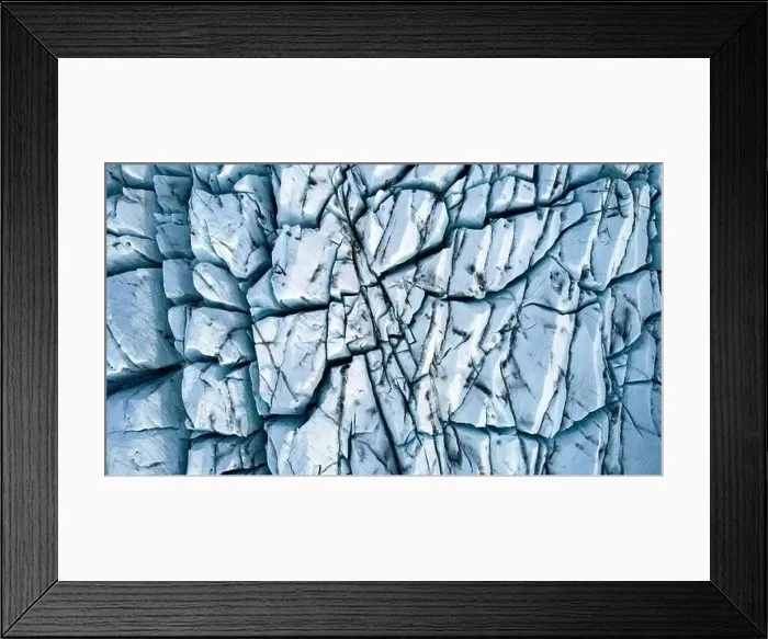 Framed Print : glacier in Iceland, Hvannadalshnukur, drone photo Framed Print : glacier in Iceland, Hvannadalshnukur, drone photo