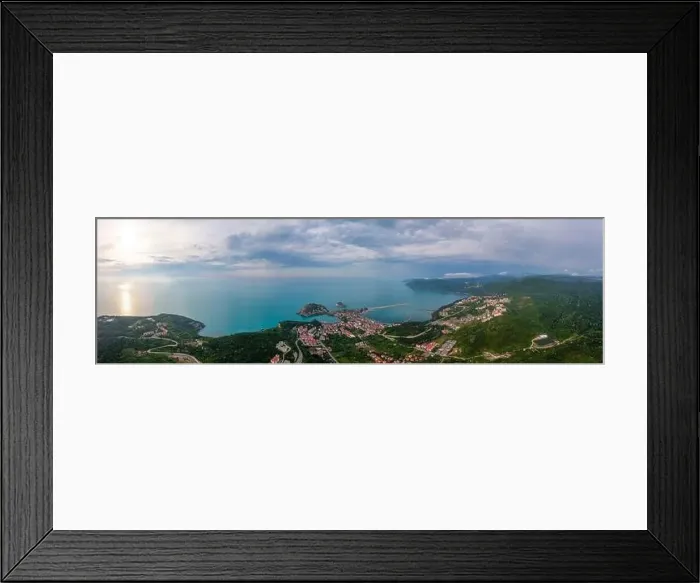 Framed Print : Beautiful cityscape on the mountains over Black-sea, Amasra. Amasra traditional Turkish architecture Framed Print : Beautiful cityscape on the mountains over Black-sea, Amasra. Amasra traditional Turkish architecture