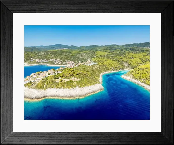 Framed Print : Korcula Island, Croatia - August 5 Framed Print : Korcula Island, Croatia - August 5