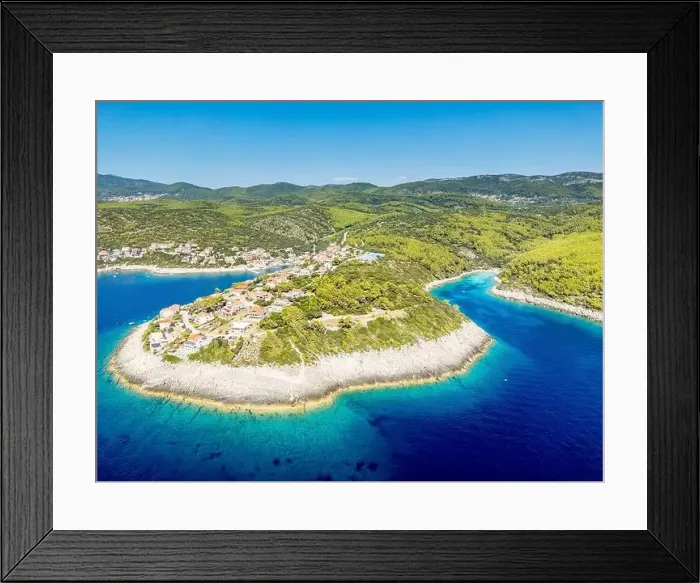 Framed Print : Korcula Island, Croatia - August 5 Framed Print : Korcula Island, Croatia - August 5