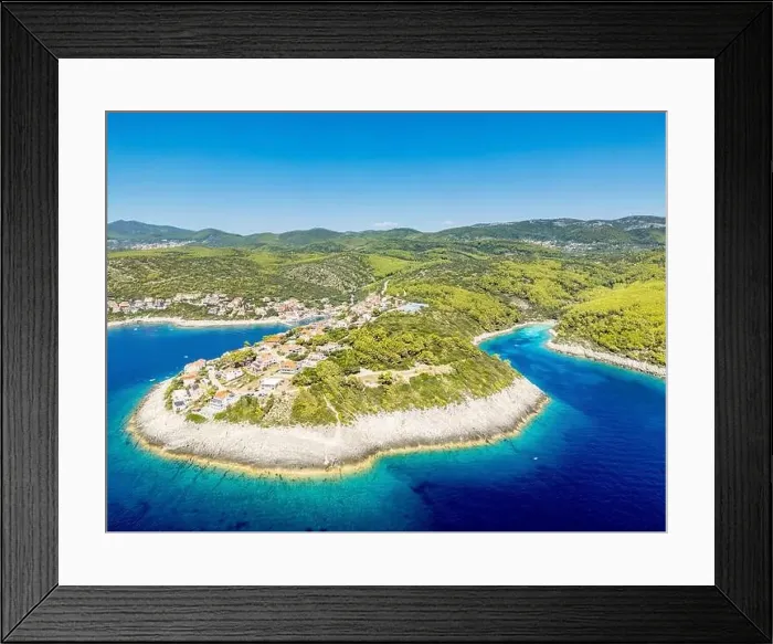Framed Print : Korcula Island, Croatia - August 5 Framed Print : Korcula Island, Croatia - August 5