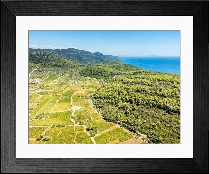 Framed Print : Korcula Island, Croatia - August 5 Framed Print : Korcula Island, Croatia - August 5