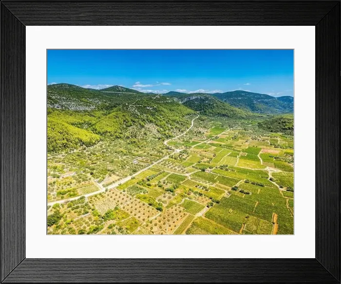 Framed Print : Korcula Island, Croatia - August 5 Framed Print : Korcula Island, Croatia - August 5