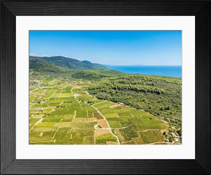 Framed Print : Korcula Island, Croatia - August 5 Framed Print : Korcula Island, Croatia - August 5