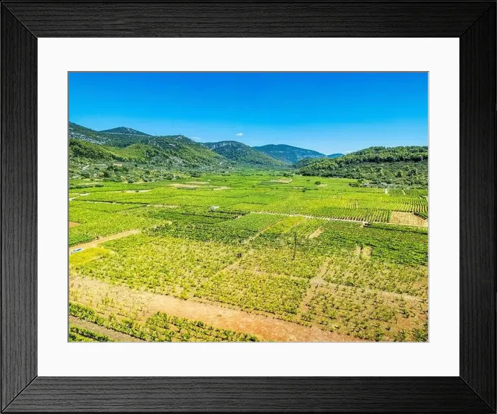 Framed Print : Korcula Island, Croatia - August 5 Framed Print : Korcula Island, Croatia - August 5