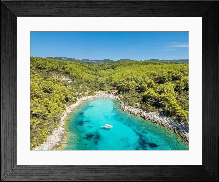 Framed Print : Korcula Island, Croatia - August 5 Framed Print : Korcula Island, Croatia - August 5