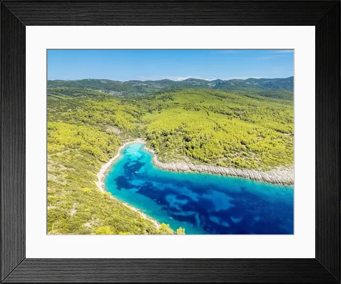 Framed Print : Korcula Island, Croatia - August 5 Framed Print : Korcula Island, Croatia - August 5