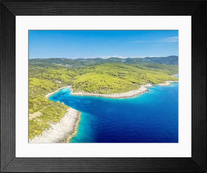 Framed Print : Korcula Island, Croatia - August 5 Framed Print : Korcula Island, Croatia - August 5