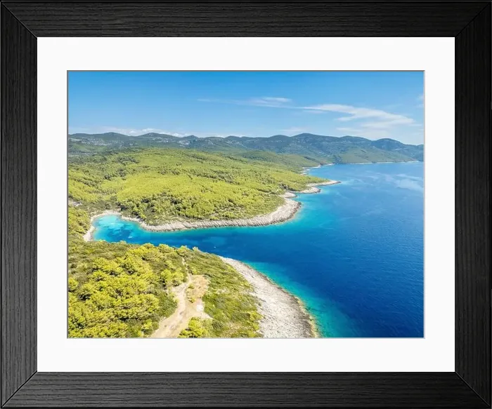 Framed Print : Korcula Island, Croatia - August 5 Framed Print : Korcula Island, Croatia - August 5