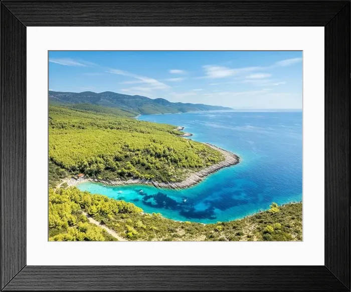 Framed Print : Korcula Island, Croatia - August 5 Framed Print : Korcula Island, Croatia - August 5
