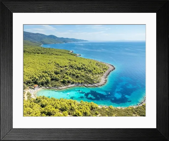 Framed Print : Korcula Island, Croatia - August 5 Framed Print : Korcula Island, Croatia - August 5