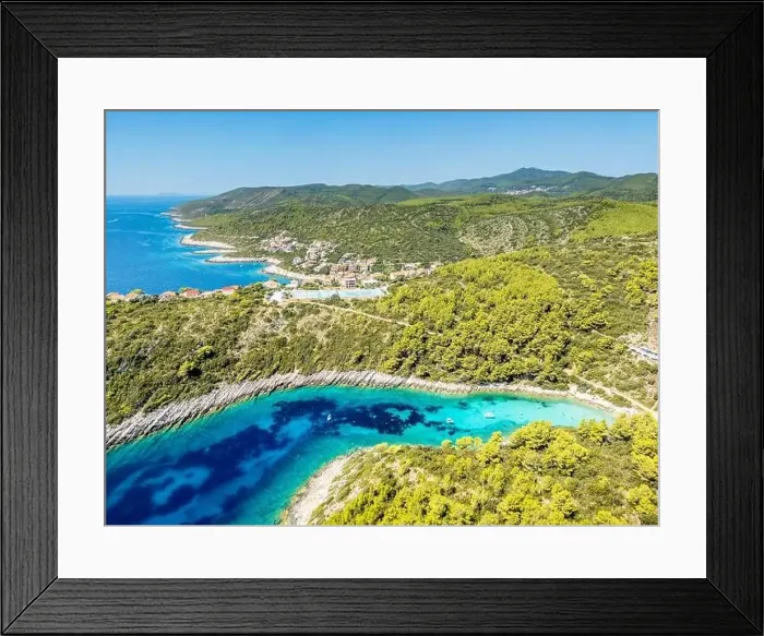 Framed Print : Korcula Island, Croatia - August 5 Framed Print : Korcula Island, Croatia - August 5