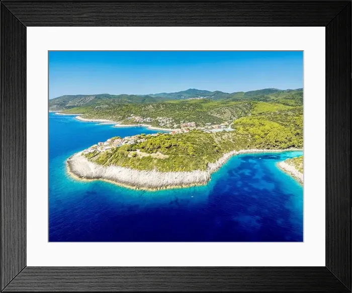 Framed Print : Korcula Island, Croatia - August 5 Framed Print : Korcula Island, Croatia - August 5
