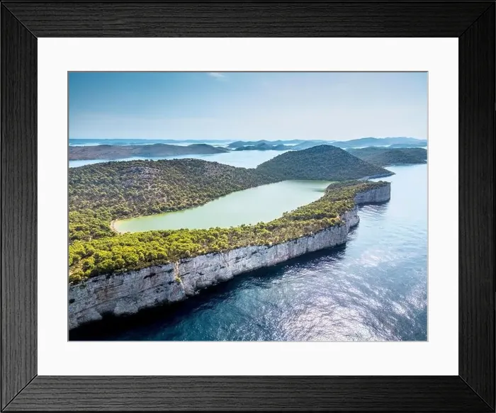 Framed Print : Nature park Telascica, Croatia - August 2 Framed Print : Nature park Telascica, Croatia - August 2