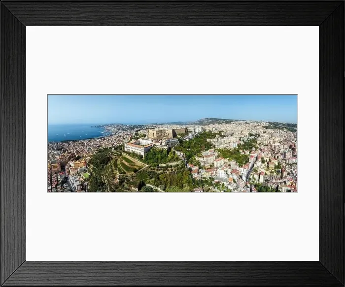 Framed Print : Castel Sant'Elmo and Charterhouse and Museum of San Martino from a drone, Naples, Campania, Italy, Europe Framed Print : Castel Sant'Elmo and Charterhouse and Museum of San Martino from a drone, Naples, Campania, Italy, Europe