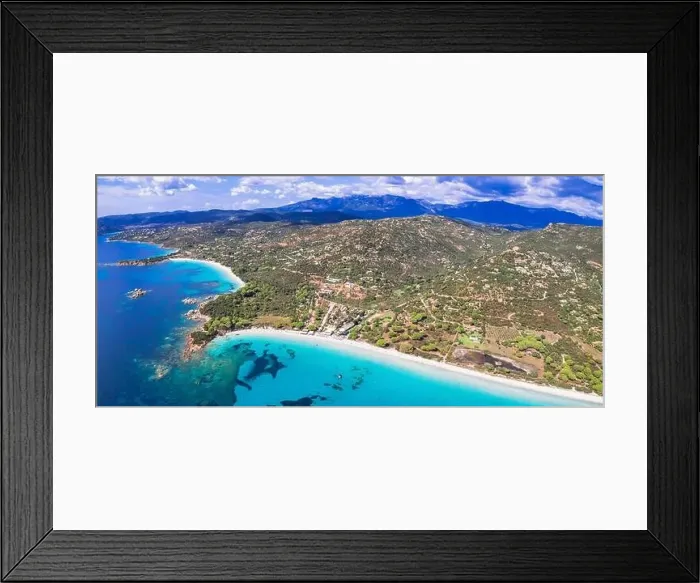 Framed Print : Best beaches of Corsica island Framed Print : Best beaches of Corsica island