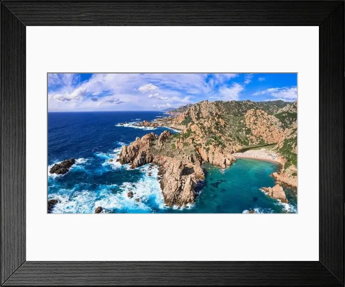 Framed Print : Most beautiful beaches of Saerdegna island Framed Print : Most beautiful beaches of Saerdegna island