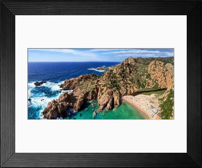 Framed Print : Most beautiful beaches of Saerdegna island Framed Print : Most beautiful beaches of Saerdegna island