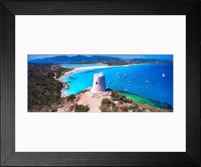 Framed Print : Italy summer holidays. most beautiful beaches of Sardegna (Sardinia) island - Porto Giunco in the south Framed Print : Italy summer holidays. most beautiful beaches of Sardegna (Sardinia) island - Porto Giunco in the south