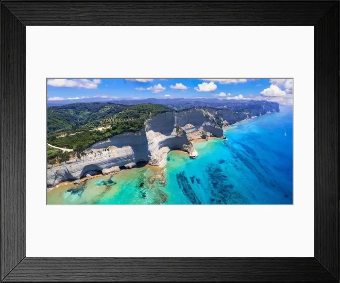 Framed Print : Ionian islands of Greece Corfu Framed Print : Ionian islands of Greece Corfu