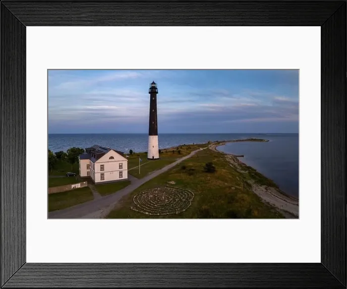 Framed Print : Landscape at Sõrve peninsula on the Saaremaa island in Estonia Framed Print : Landscape at Sõrve peninsula on the Saaremaa island in Estonia
