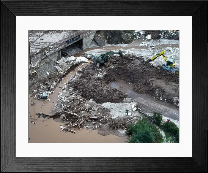 Framed Print : Jablanica, Donja Jablanica, Bosnia And Herzegovina - October 4th Framed Print : Jablanica, Donja Jablanica, Bosnia And Herzegovina - October 4th