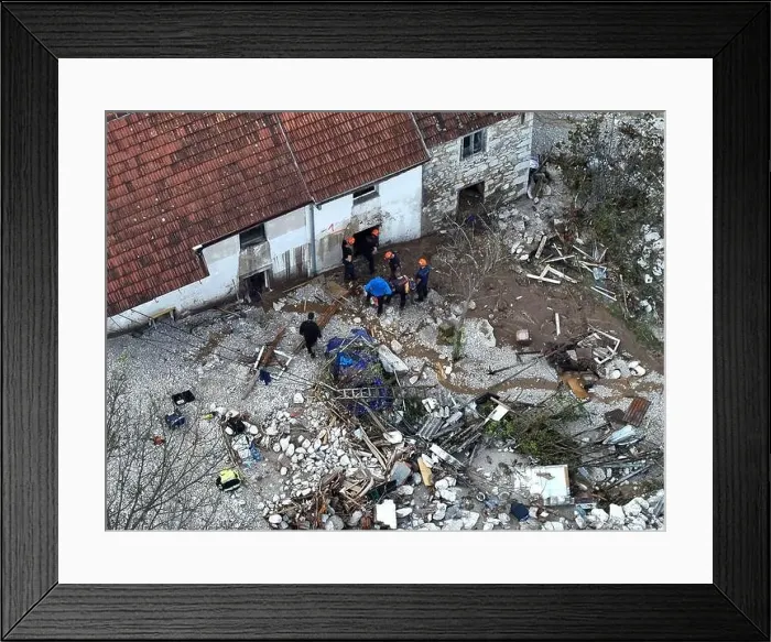 Framed Print : Jablanica, Donja Jablanica, Bosnia And Herzegovina - October 4th Framed Print : Jablanica, Donja Jablanica, Bosnia And Herzegovina - October 4th