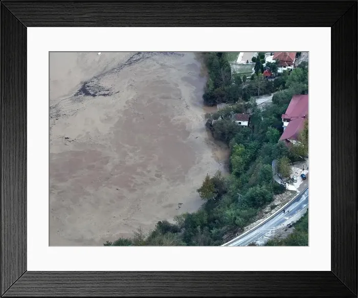 Framed Print : Jablanica, Donja Jablanica, Bosnia And Herzegovina - October 4th Framed Print : Jablanica, Donja Jablanica, Bosnia And Herzegovina - October 4th