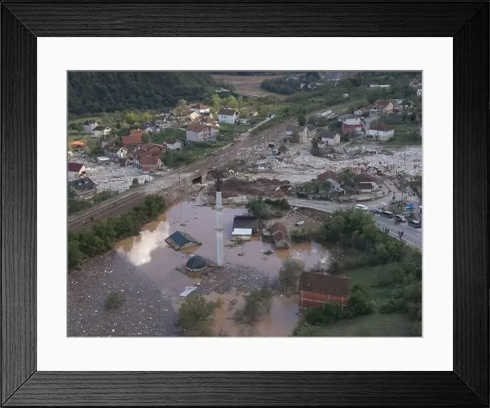 Framed Print : Jablanica, Donja Jablanica, Bosnia And Herzegovina - October 4th Framed Print : Jablanica, Donja Jablanica, Bosnia And Herzegovina - October 4th