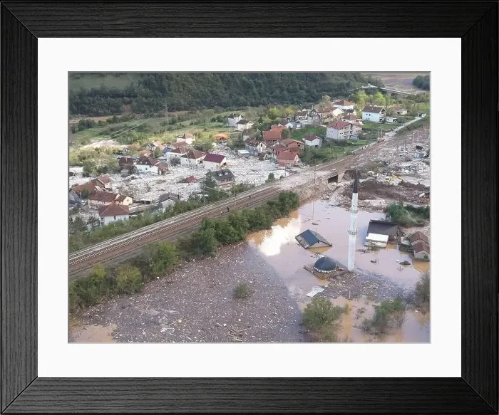 Framed Print : Jablanica, Donja Jablanica, Bosnia And Herzegovina - October 4th Framed Print : Jablanica, Donja Jablanica, Bosnia And Herzegovina - October 4th