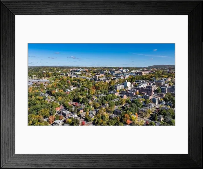 Framed Print : Late afternoon aerial autumn image of the area surrounding the City of Ithaca, NY, USA 10-12-2024 Framed Print : Late afternoon aerial autumn image of the area surrounding the City of Ithaca, NY, USA 10-12-2024