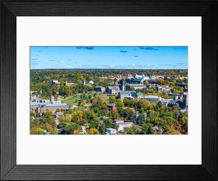 Framed Print : Late afternoon aerial autumn image of the area surrounding the City of Ithaca, NY, USA 10-12-2024 Framed Print : Late afternoon aerial autumn image of the area surrounding the City of Ithaca, NY, USA 10-12-2024