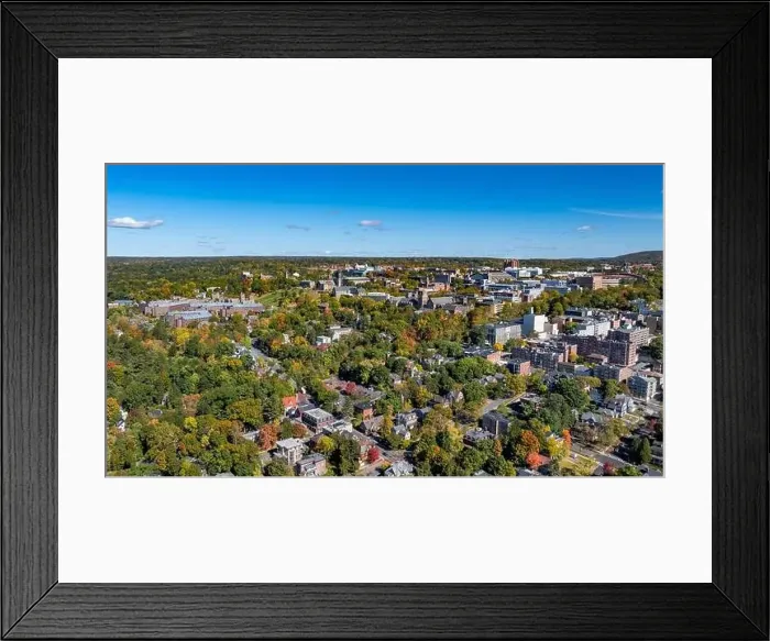 Framed Print : Late afternoon aerial autumn image of the area surrounding the City of Ithaca, NY, USA 10-12-2024 Framed Print : Late afternoon aerial autumn image of the area surrounding the City of Ithaca, NY, USA 10-12-2024