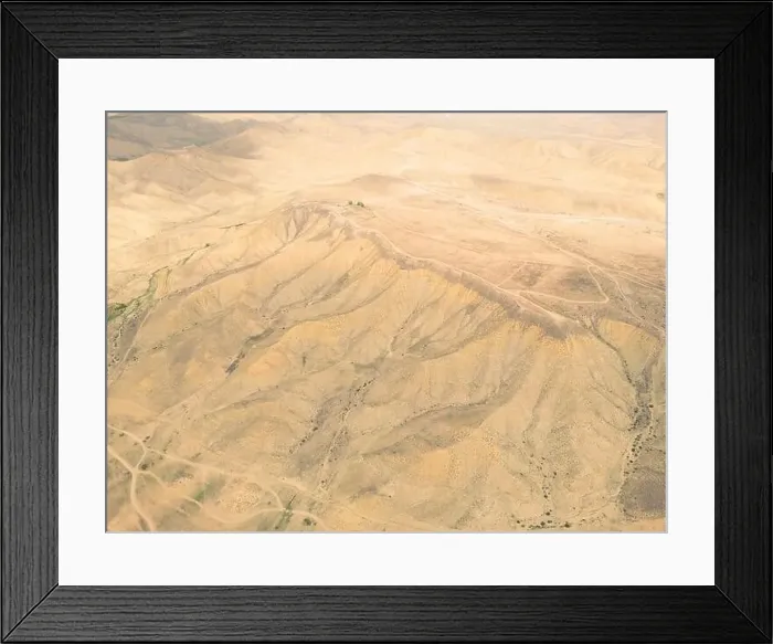Framed Print : Aerial view mountain texture background Framed Print : Aerial view mountain texture background